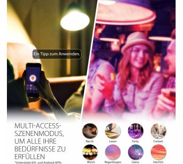 Produktbild LVWIT E27 LED WiFi Smart Lampe A70