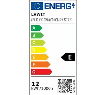 Produktbild LVWIT E27 LED WiFi Smart Lampe A70