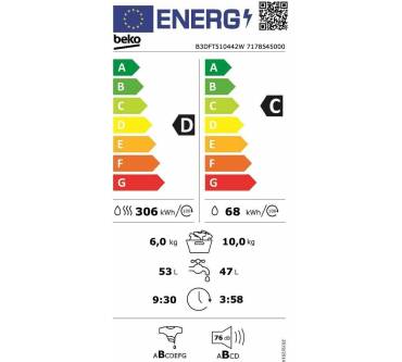 Produktbild Beko B3DFT510442W