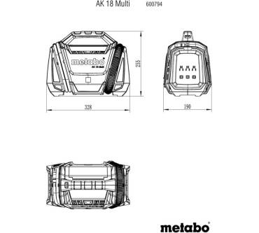 Produktbild Metabo AK 18 Multi