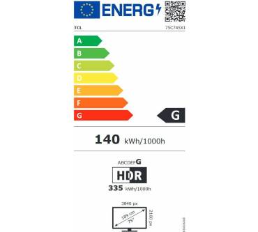 Produktbild TCL 75C745