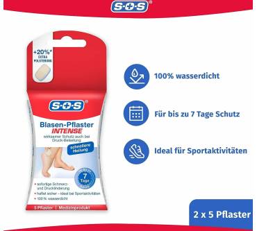 Produktbild SOS Blasen-Pflaster Intense