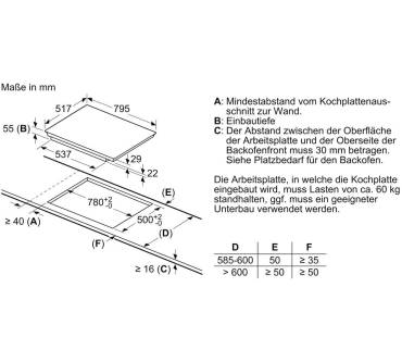 Produktbild Bosch Serie 4 PIE84KBB5E