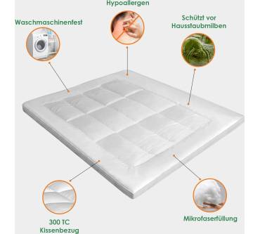 Produktbild GMTextiles Microfaser Topper