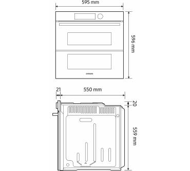 Produktbild Samsung Dual Cook Flex NV7B45502AK/U1