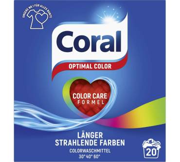 Produktbild Coral Colorwaschmittel Optimal Color (Pulver)