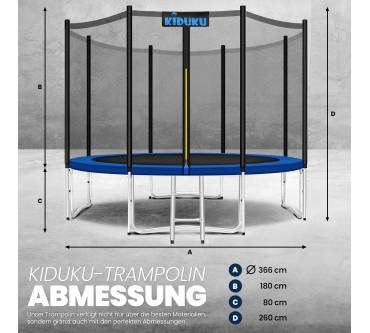 Produktbild Kiduku Trampolin 305 cm