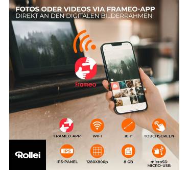 Produktbild Rollei Smart Frame WiFi 100