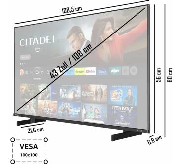 Produktbild Toshiba 43QF5D63DA