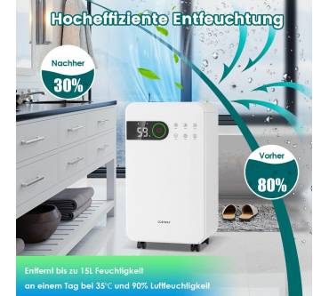 Produktbild Costway 15 L Luftentfeuchter