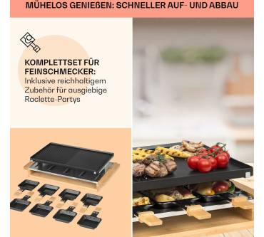 Produktbild Klarstein Tournedo Raclette