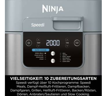 Produktbild Ninja Speedi Rapid Cooking System & Heißluftfritteuse ON400DE