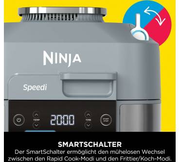 Produktbild Ninja Speedi Rapid Cooking System & Heißluftfritteuse ON400DE