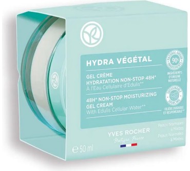 Produktbild Yves Rocher Hydra Végétal − Gel-Crème Non-Stop Feuchtigkeit 48H