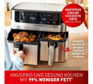 Produktbild Tefal Dual Easy Fry & Grill EY905D