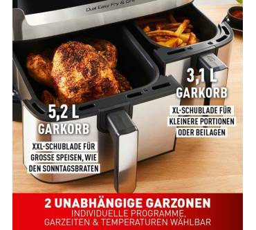 Produktbild Tefal Dual Easy Fry & Grill EY905D