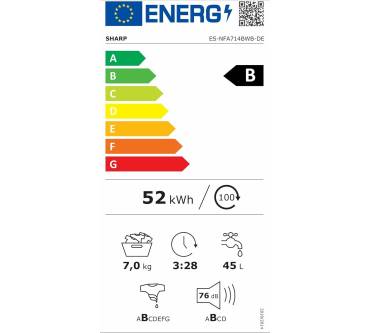 Produktbild Sharp ES-NFA714BWB-DE