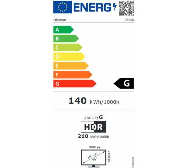 Produktbild Hisense 75A6K