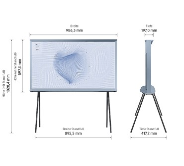 Produktbild Samsung The Serif GQ43LS01BH (2023)