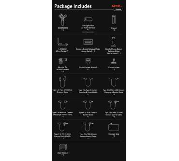 Produktbild Hohem iSteady MT2 Kit (mit AI Tracker/Magnetisches Aufhelllicht)