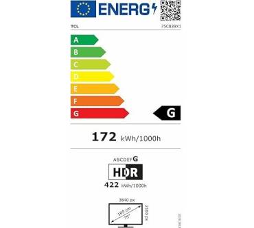 Produktbild TCL 75C839