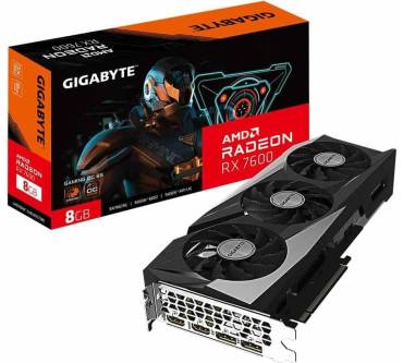 Produktbild GigaByte Radeon RX 7600 Gaming OC 8G