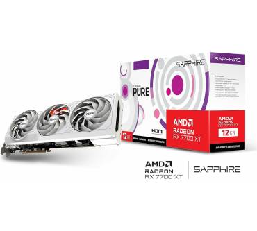 Produktbild Sapphire Pure Radeon RX 7700 XT