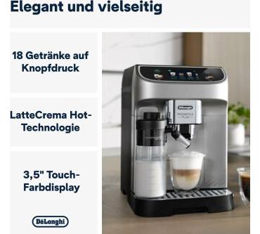 De Longhi Magnifica Plus ECAM320.60.B | Farbdisplay Erleichtert Die ...