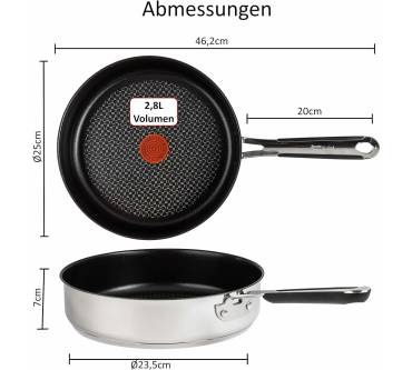 Produktbild Tefal Jamie Oliver H80533 Schmorpfanne