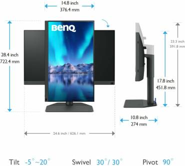 Produktbild BenQ PhotoVue SW272Q