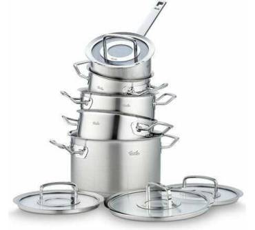 Produktbild Fissler Original-Profi Collection 5-teiliges Topf-Set mit Glasdeckeln und Stielkasserolle