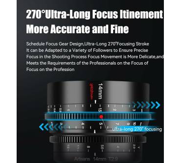 Produktbild 7Artisans 14mm T2.9 Full Frame Cine