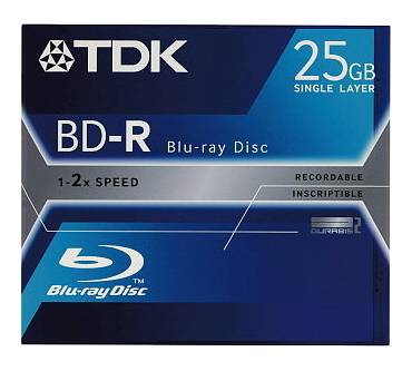 Produktbild TDK BD-R 1-4x (25 GB)