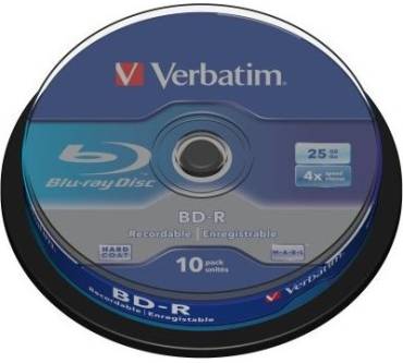 Produktbild Verbatim BD-R 4x (25 GB)