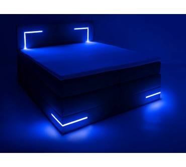 Produktbild Wonello Lights 2.0 Boxspringbett mit LED-Beleuchtung