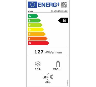 Produktbild Sharp SJ-NBA42DHXPB-EU