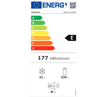 Produktbild Samsung BRD27610EWW/EG