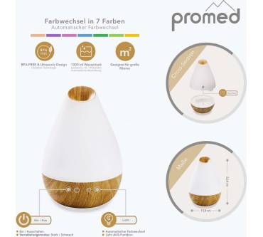 Produktbild Promed Aroma Diffusor AL-1300 WS