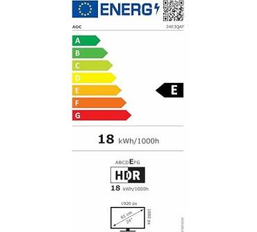 Produktbild AOC 24E3QAF