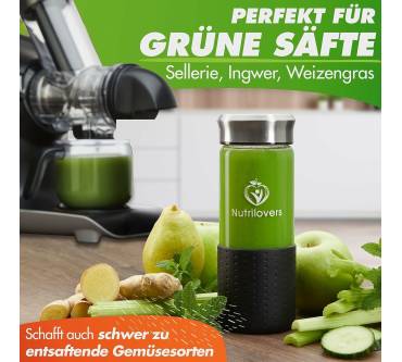 Produktbild Nutrilovers Green-Press Max Edelstahl