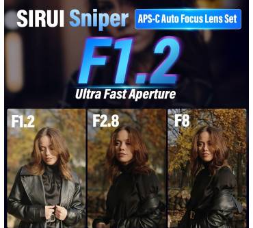 Produktbild Sirui 56mm 1.2 Sniper