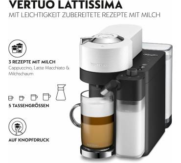 Produktbild De Longhi Nespresso Vertuo Lattissima