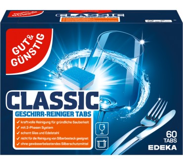 Produktbild Edeka / Gut & Günstig Classic Geschirr-Reiniger Tabs