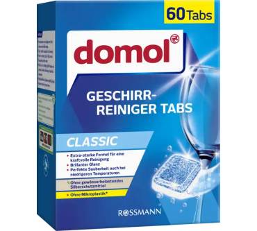 Produktbild Rossmann / Domol Geschirr-Reiniger Tabs Classic