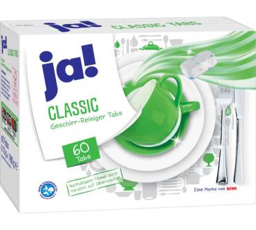 Produktbild Rewe / Ja! Geschirr-Reiniger Classic Tabs