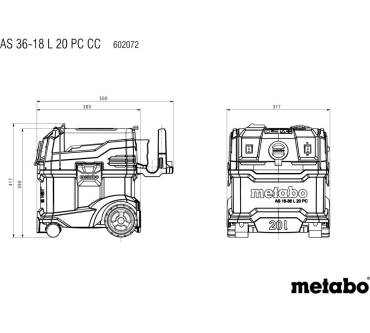 Produktbild Metabo AS 36-18 L 20 PC-CC