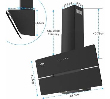 Produktbild IsEasy 90 cm Dunstabzugshaube