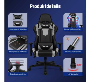 Produktbild Homimaster Gaming Stuhl