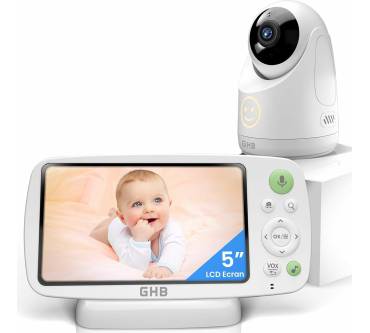 Produktbild GHB Babyphone mit Kamera 5 Zoll HD 1080P