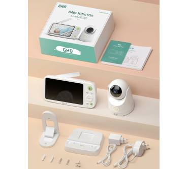 Produktbild GHB Babyphone mit Kamera 5 Zoll HD 1080P